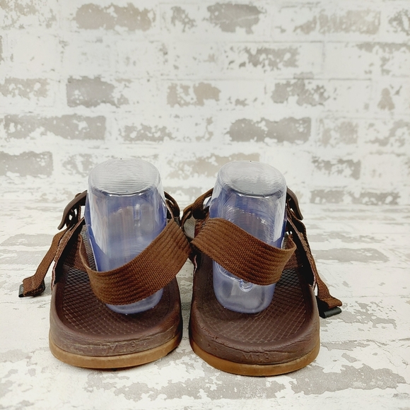 Chaco Lowdown Monks Robe Brown Strappy Sandals D5 main image 4